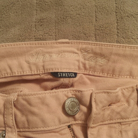 American Eagle Skinny Pants in Blush - Picture 2 of 4